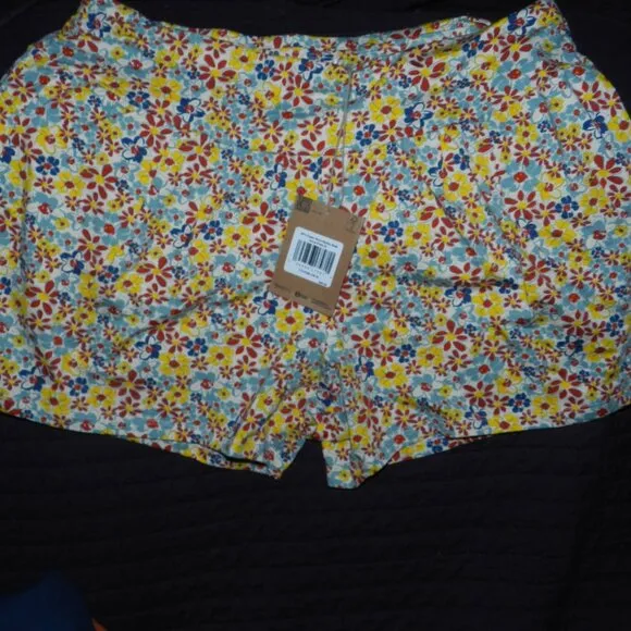 Toad &amp; Co. Chaka Floral Spring Summer Pull on Shorts NWT🆕📦🏃💨⚡