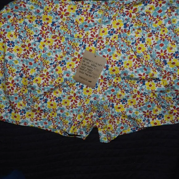 Toad &amp; Co. Chaka Floral Spring Summer Pull on Shorts NWT🆕📦🏃💨⚡