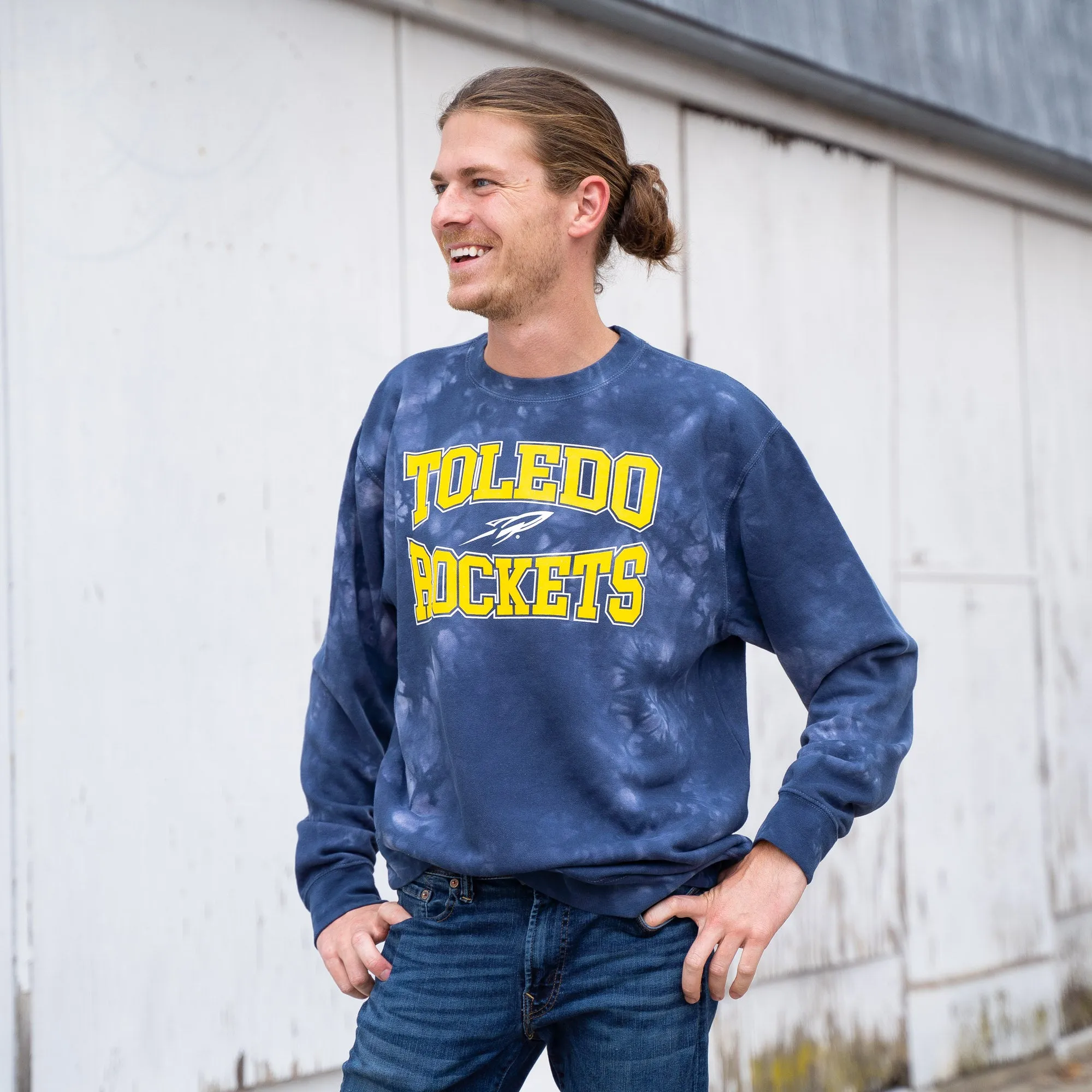 Toledo Rockets Tie Dye Sweatshirt