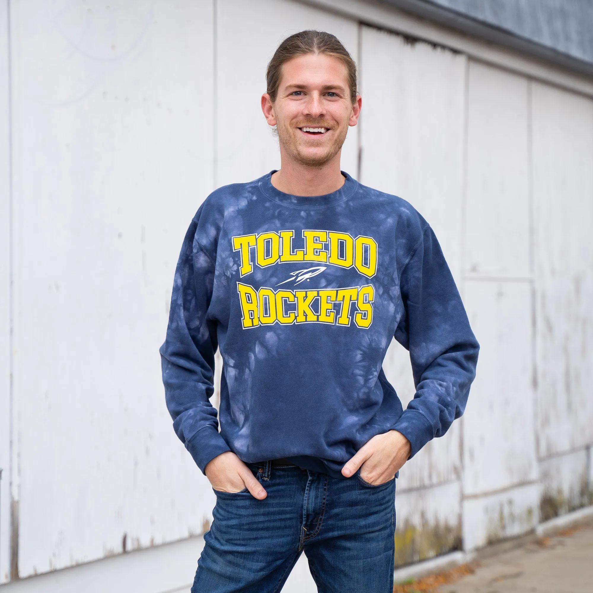 Toledo Rockets Tie Dye Sweatshirt