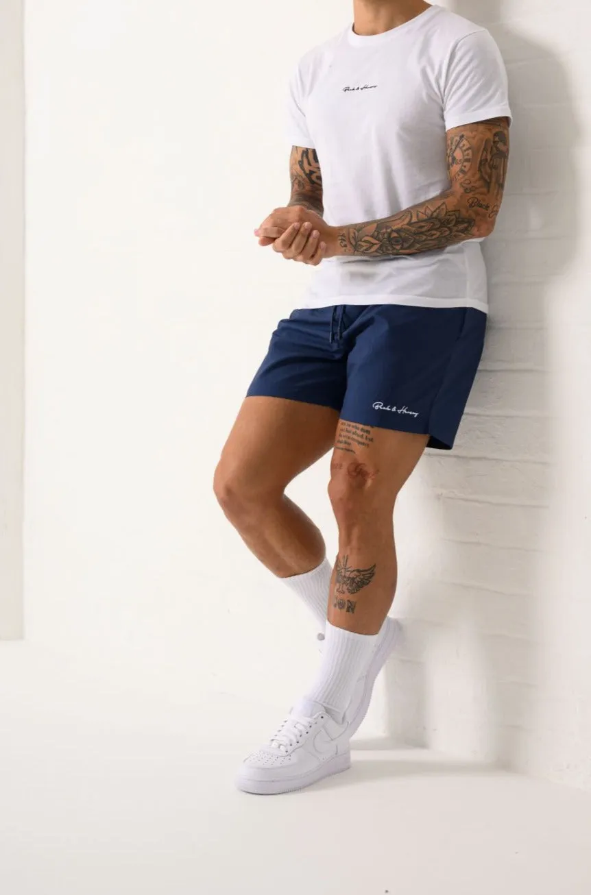 TOMMY SWIM SHORTS - NAVY