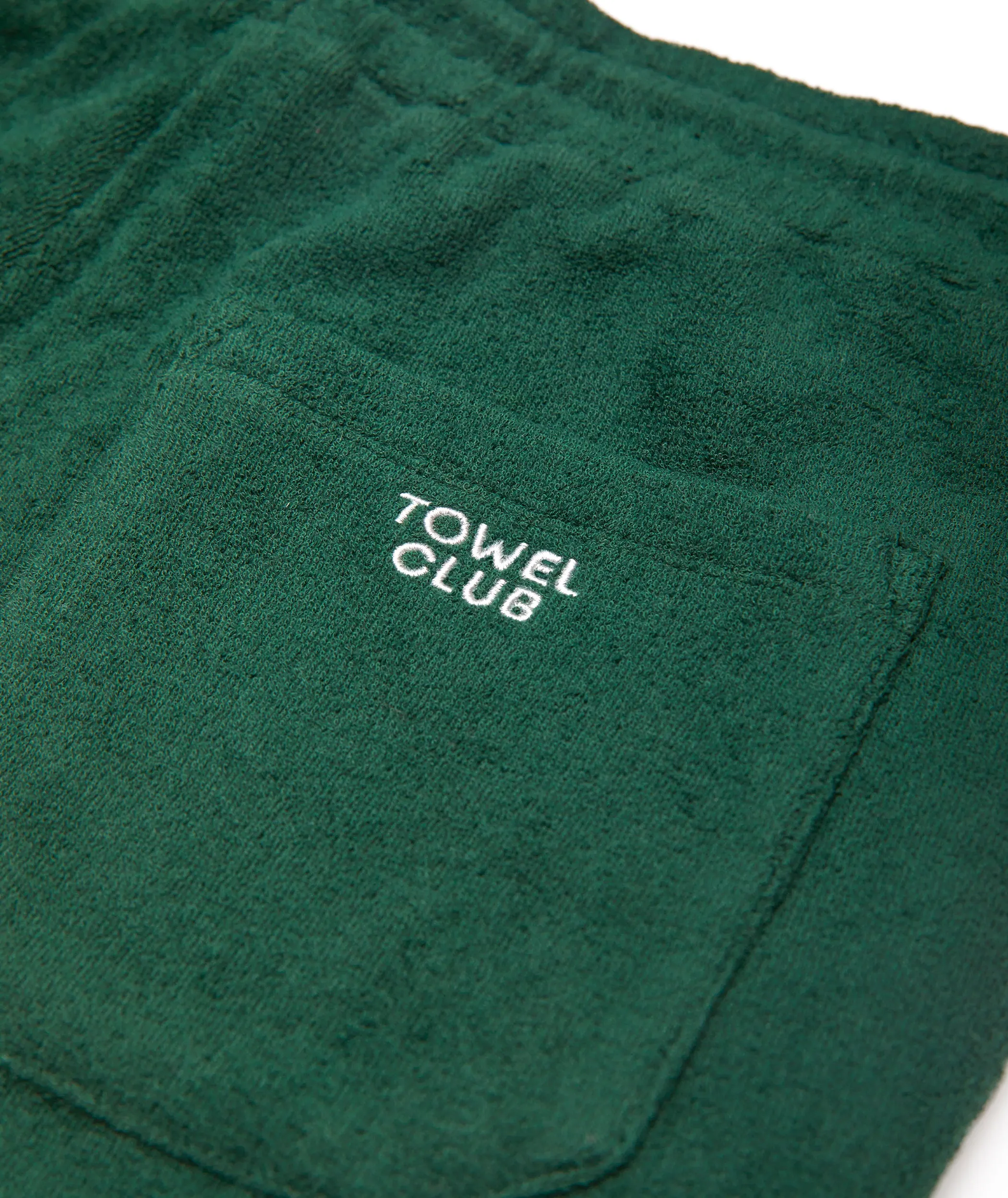 Towel Shorts Green