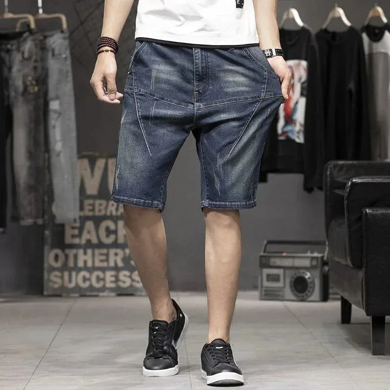 TrendMaster Big Size Denim Shorts