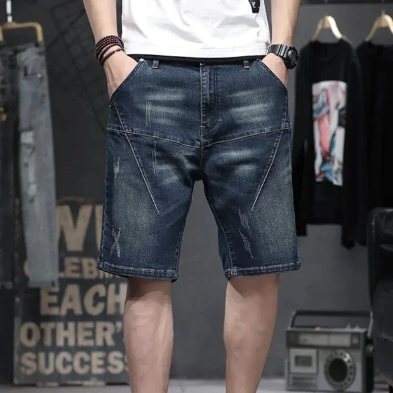TrendMaster Big Size Denim Shorts