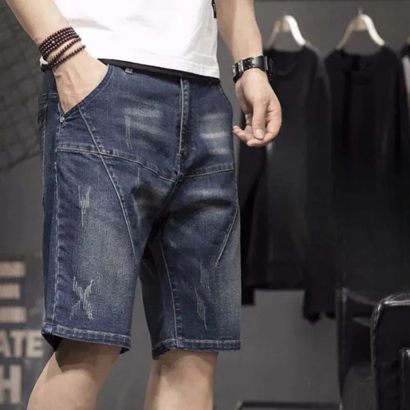 TrendMaster Big Size Denim Shorts
