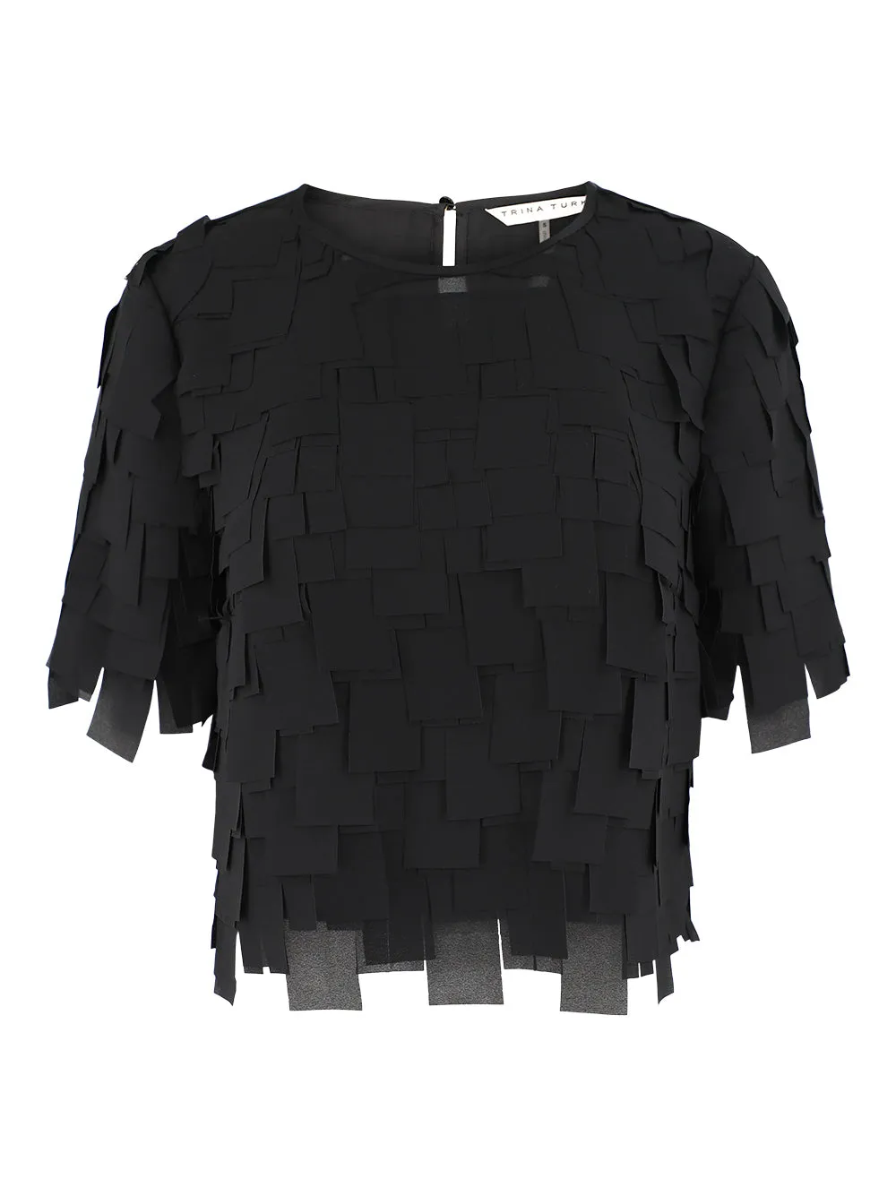 Trina Turk Serilda Top in Black