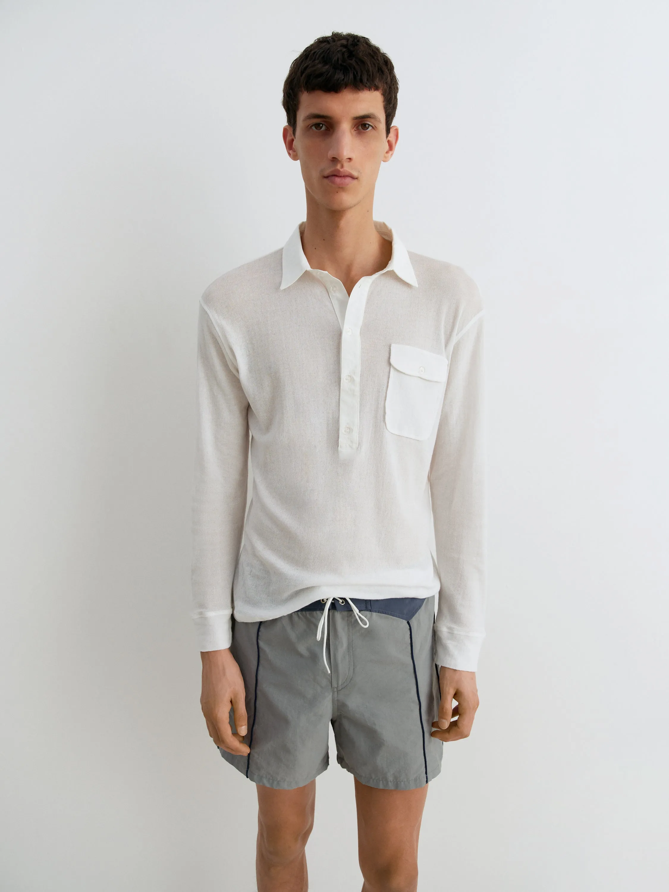 Tristan Long Sleeve Polo