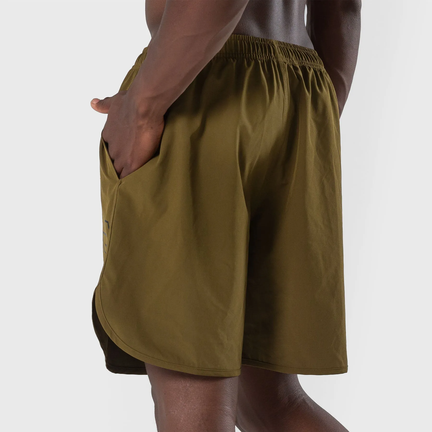 TWL - MEN'S FLEX SHORTS - ATHLETE - UNIFORM GREEN/BLACK