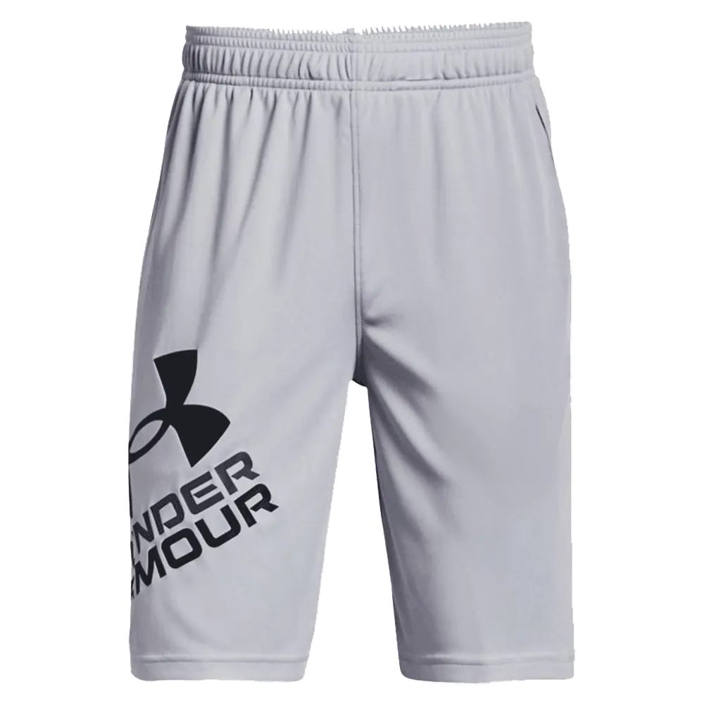UA Boys' Prototype 2.0 Logo Shorts