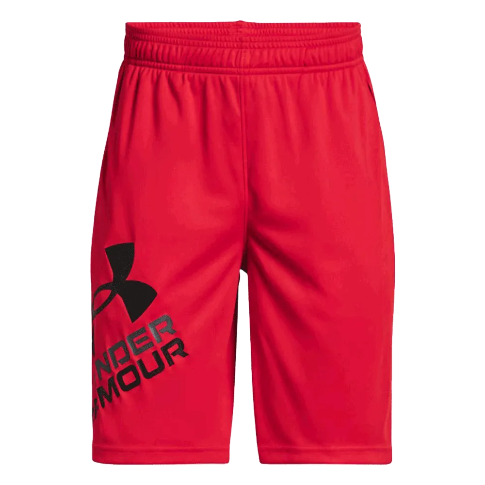 UA Boys' Prototype 2.0 Logo Shorts