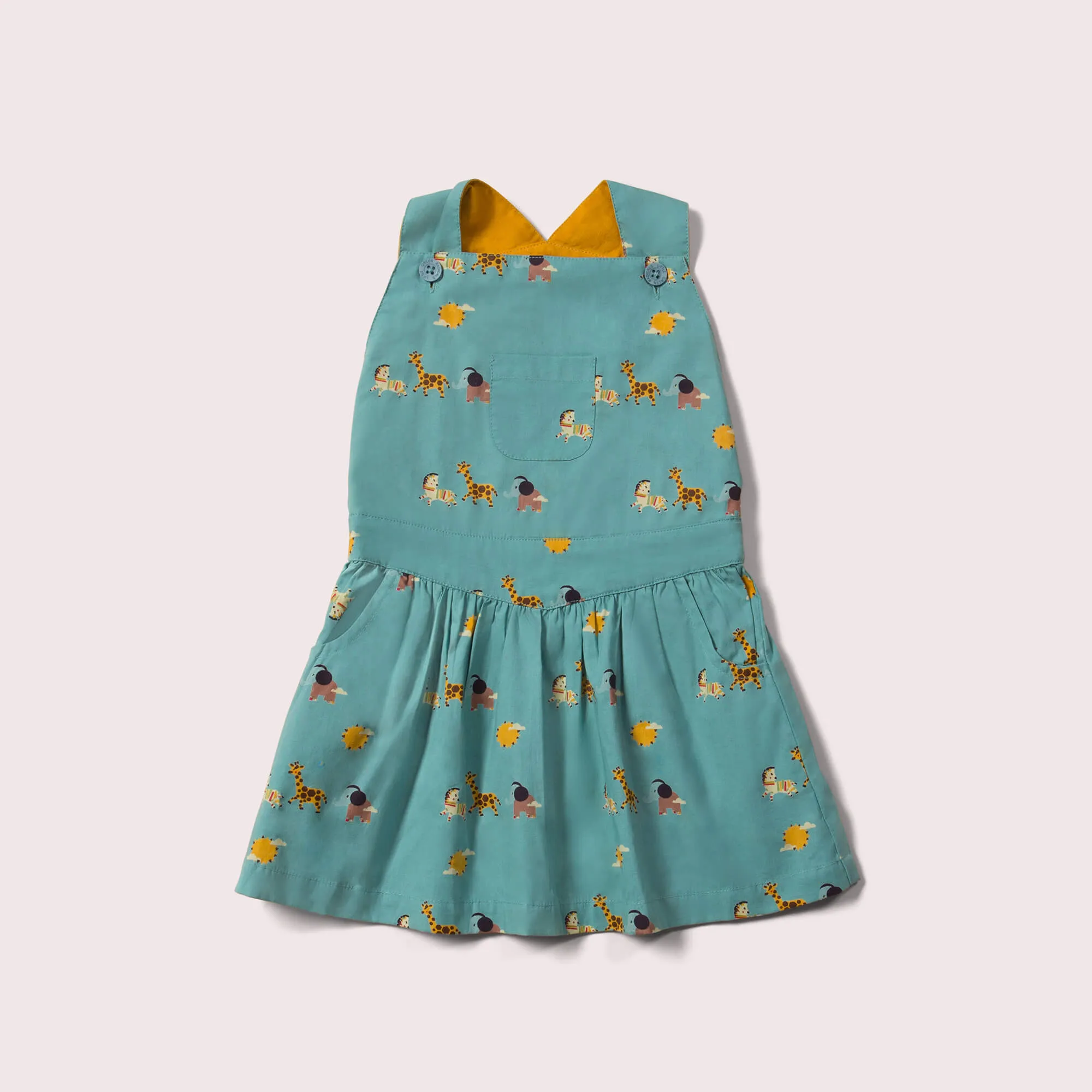 Under The Sun Pinafore Dress
