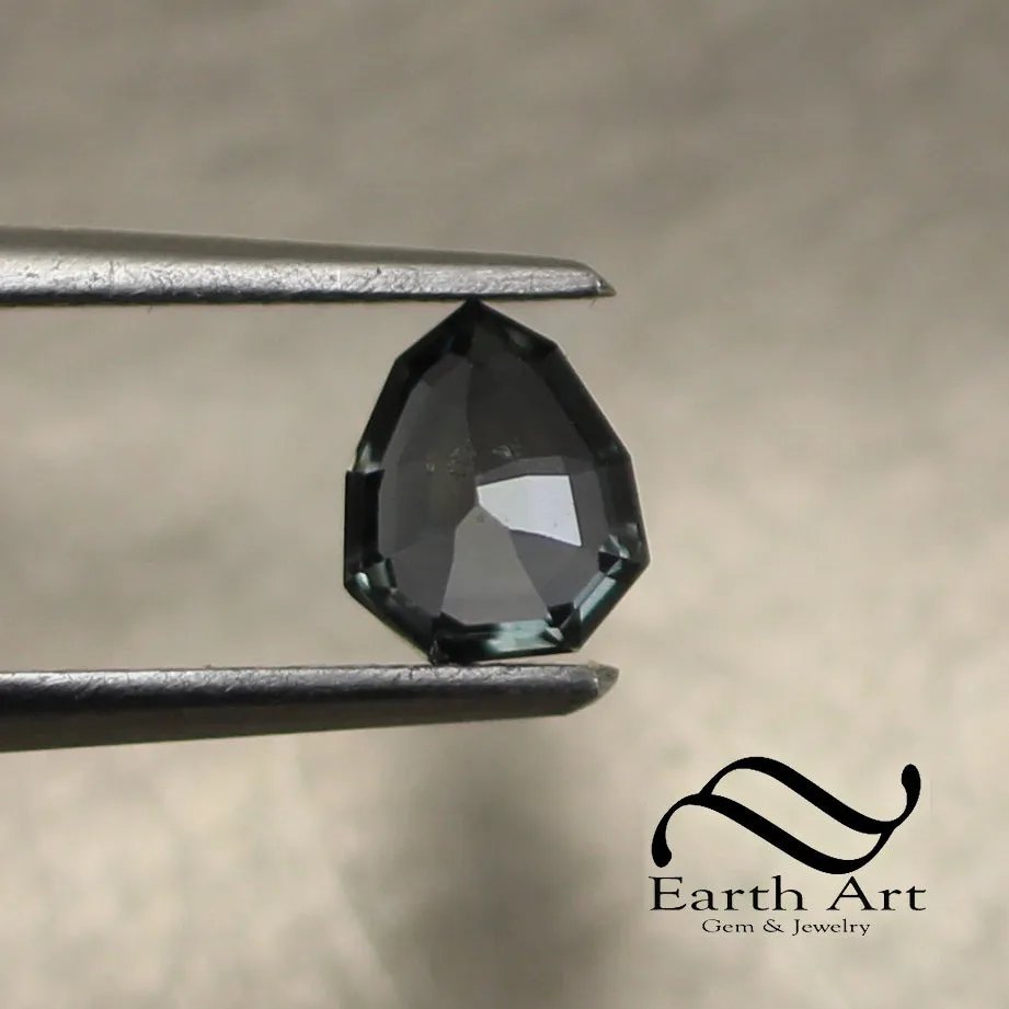 Unheated Tanzania Sapphire - Blue Pear cut 0.84 ct