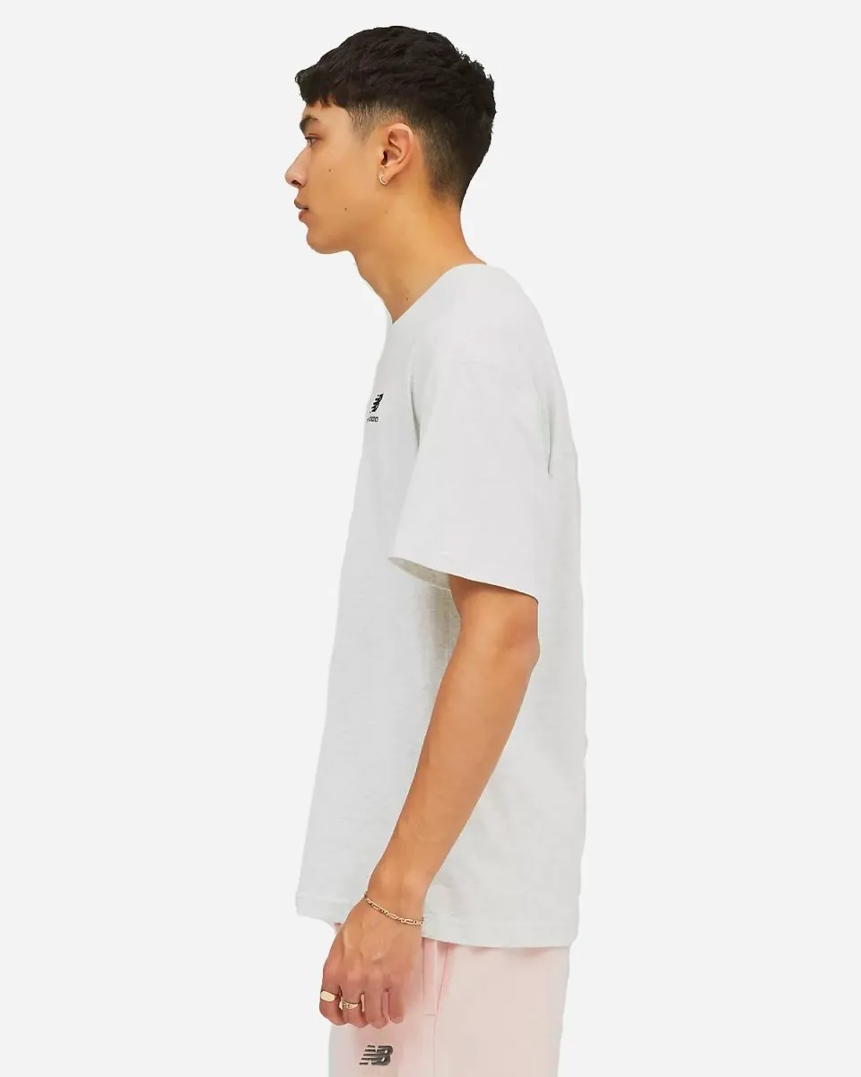 Uni Essential Tee - Sea Salt Heather