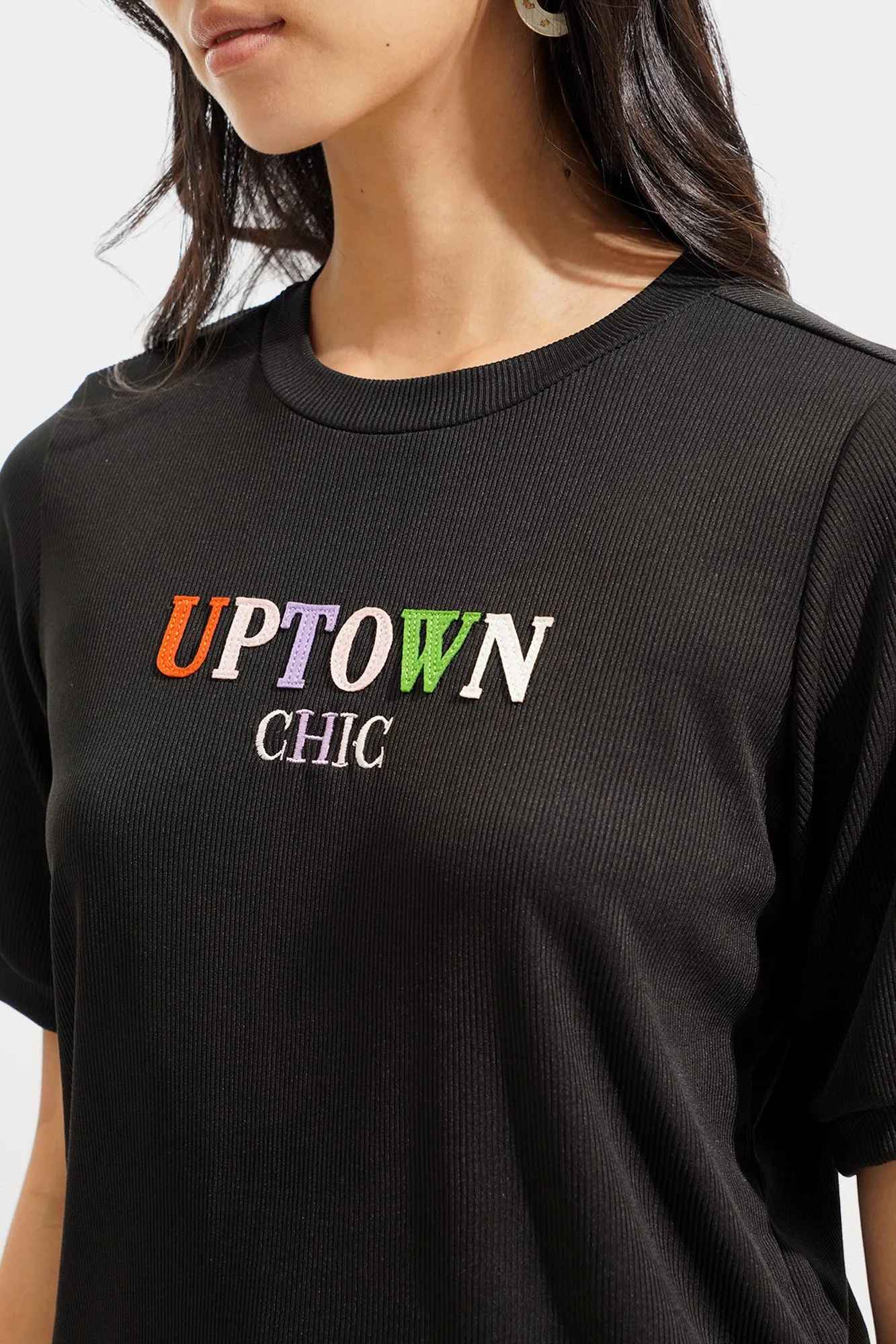Uptown Chic Graphic Tee
