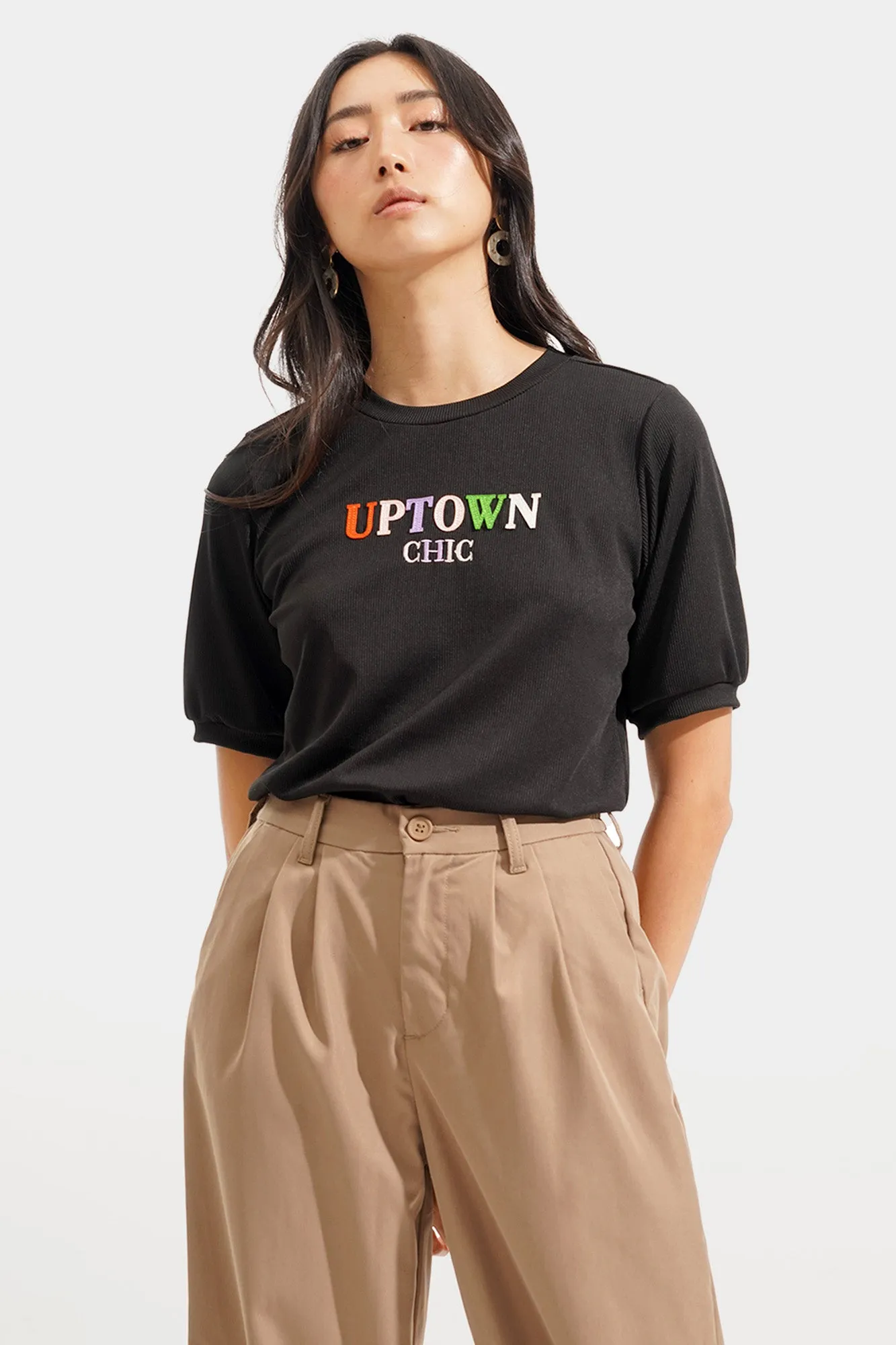 Uptown Chic Graphic Tee