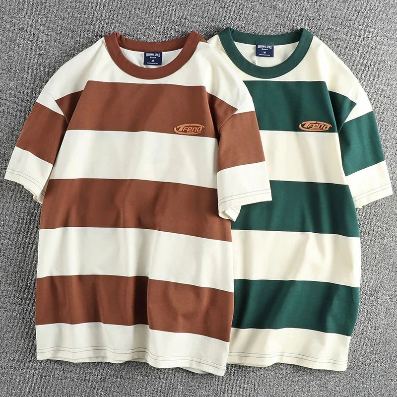 Urban Heritage Vintage Stripe T-Shirt