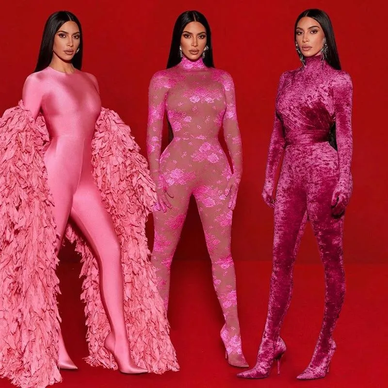 Velvet Bodycon Jumpsuit