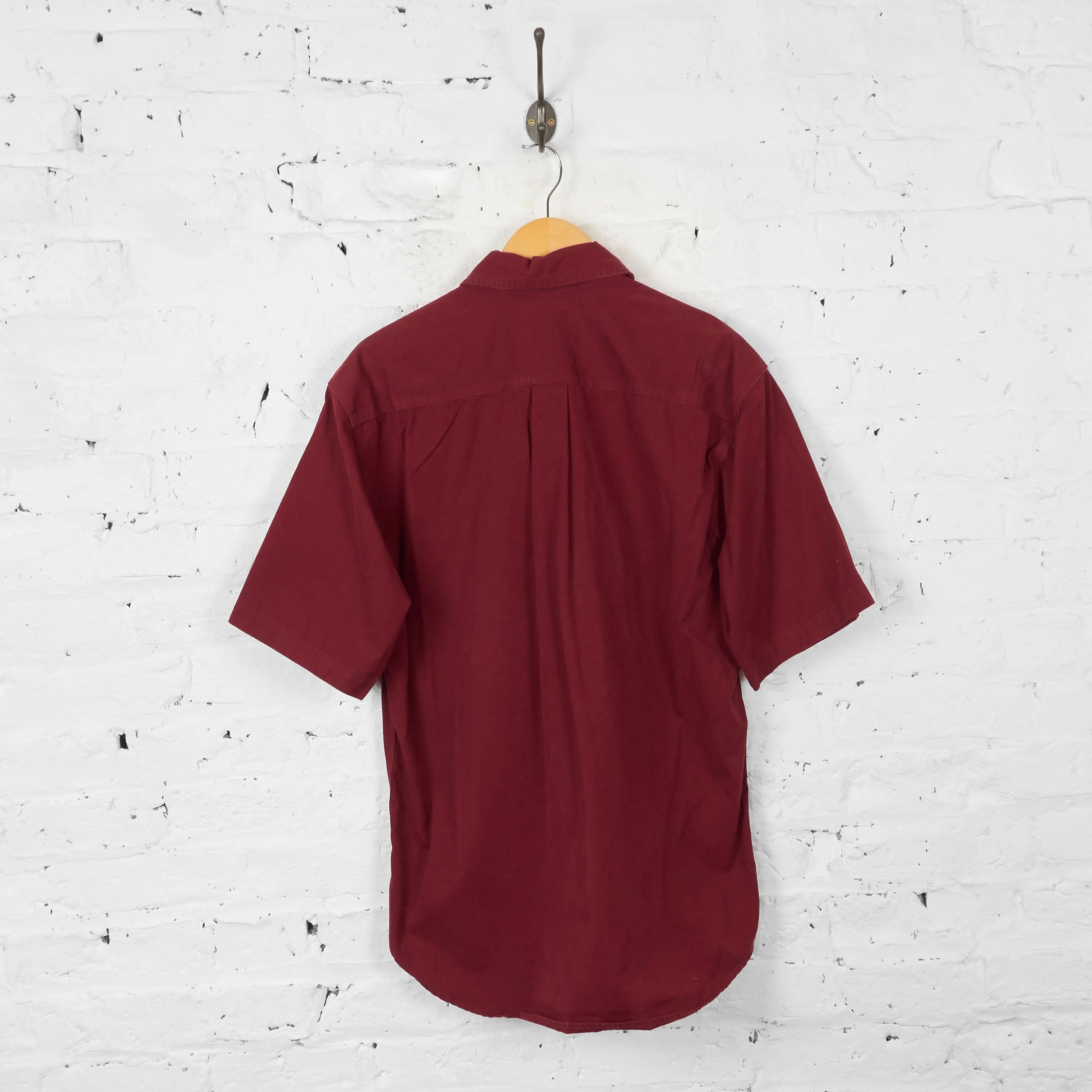Vintage Carhartt Short Sleeve Shirt - Red - M
