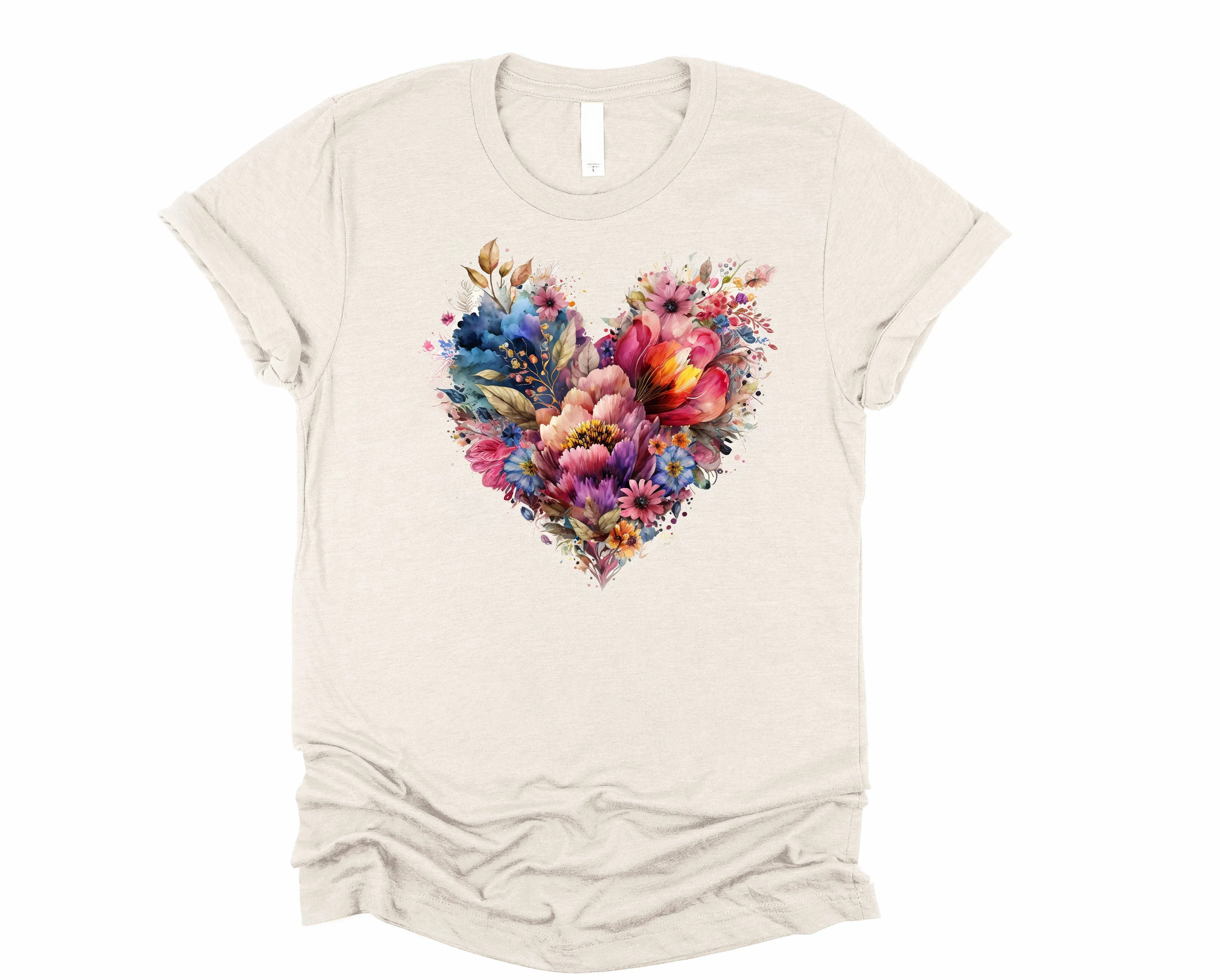 Vintage Floral Heart