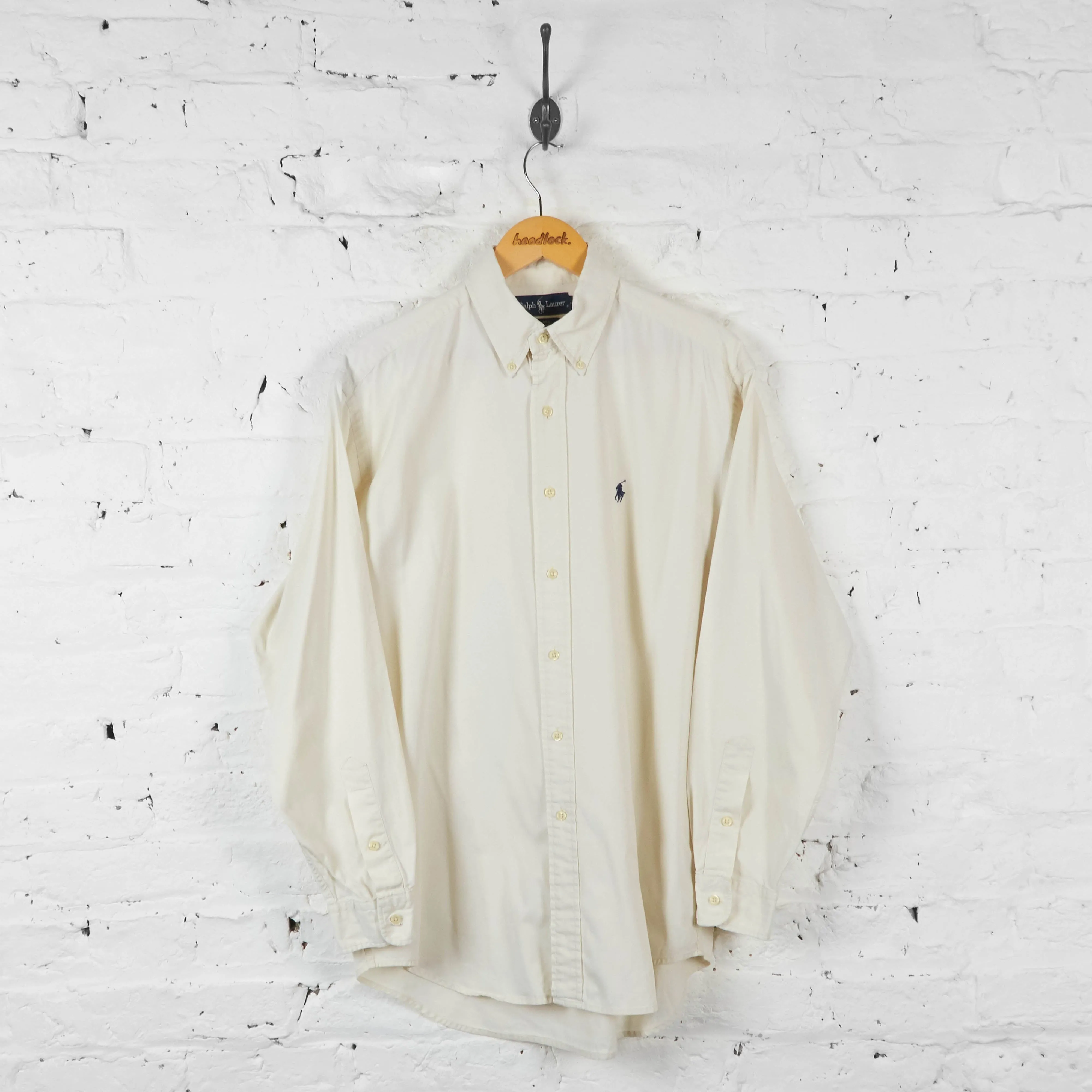 Vintage Ralph Lauren Shirt - White - M