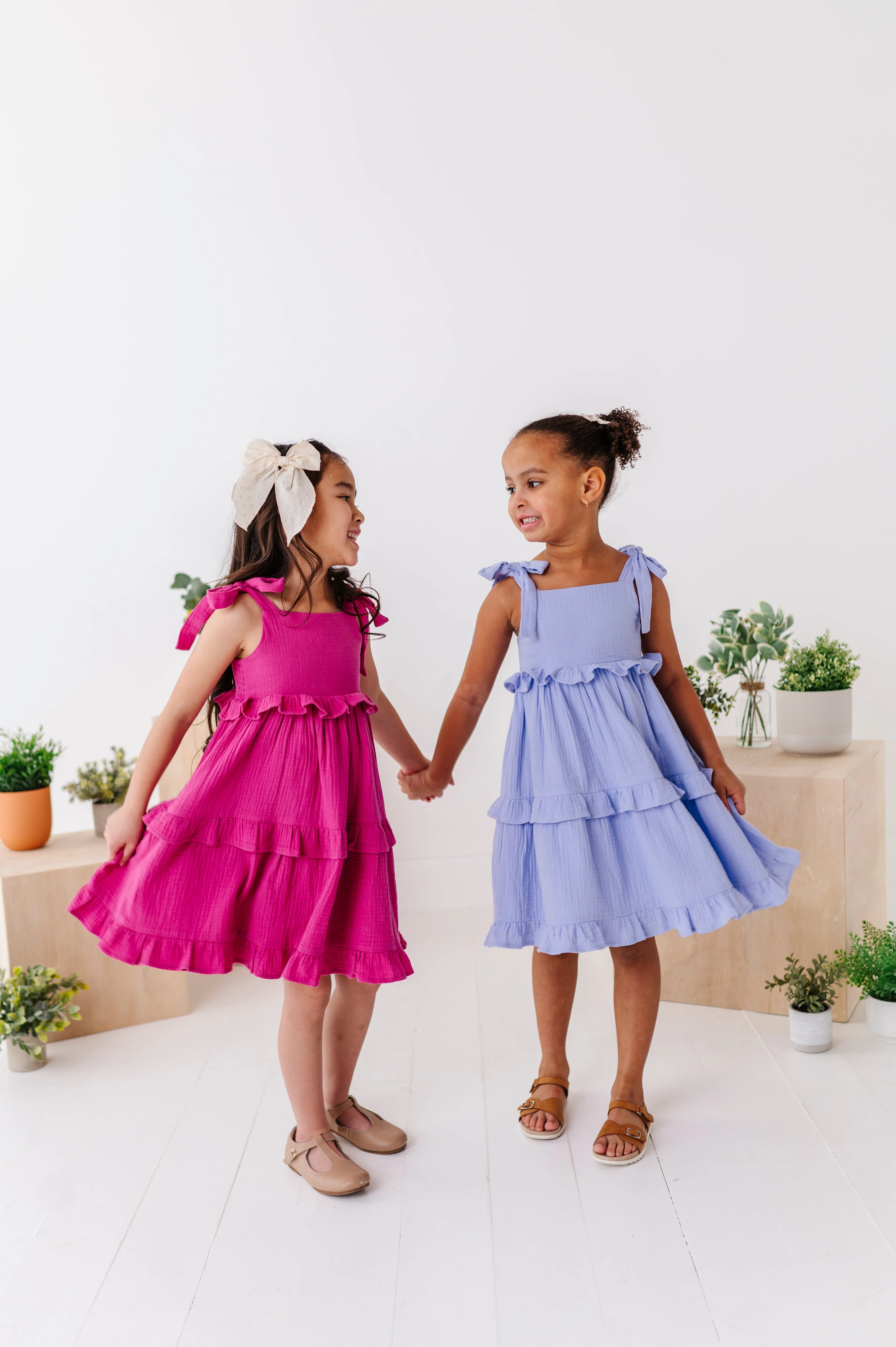 Violet Tulip | Ruffle Strappy Twirl Dress