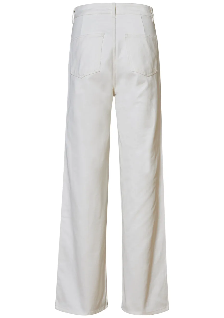 Virginia Denim Trousers White