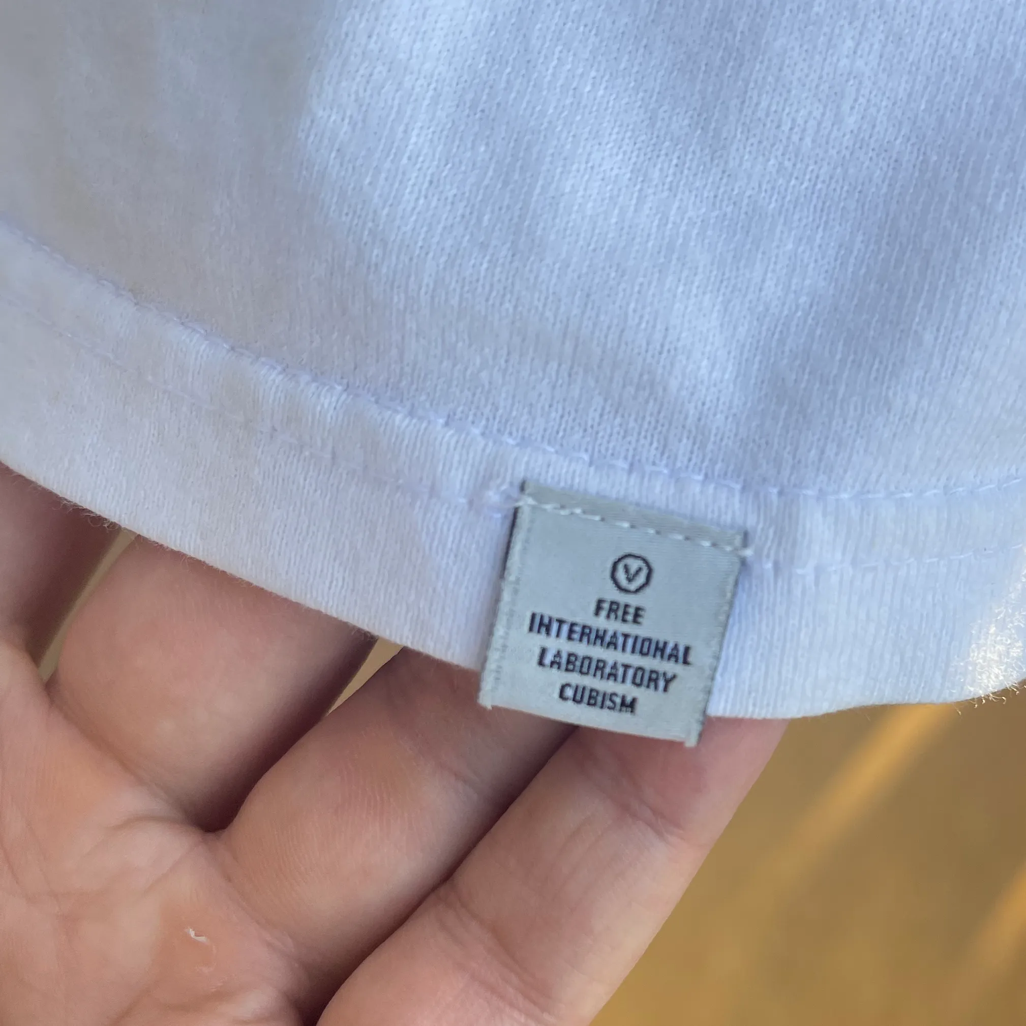 Visvim Graphic Print White T-Shirt (Men's M/L)