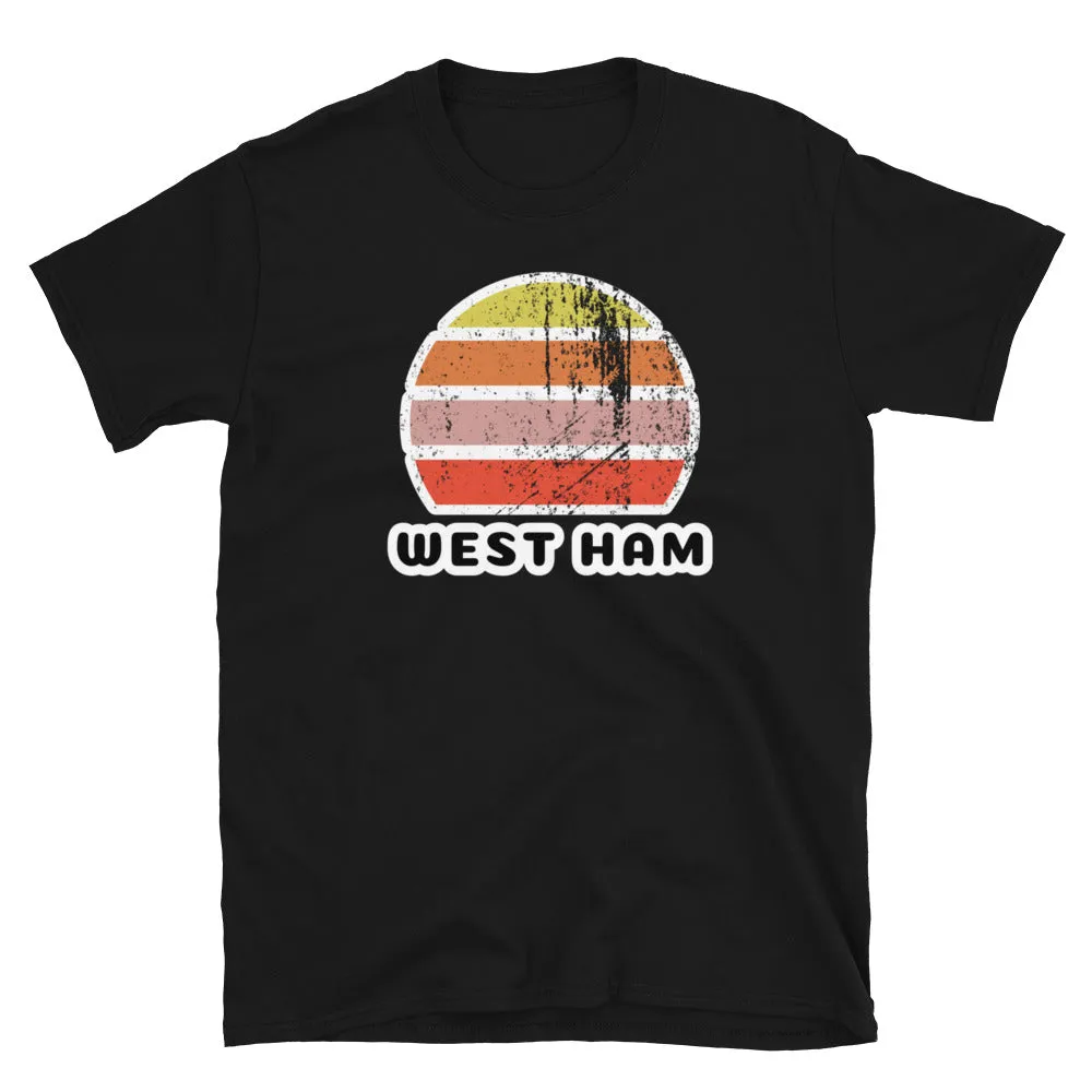 West Ham Vintage Sunset T-Shirt