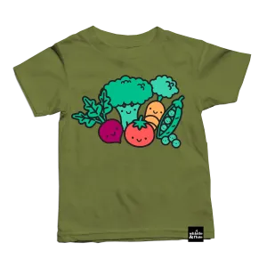 Whistle and Flute Kawaii Vegetables T-Shirt