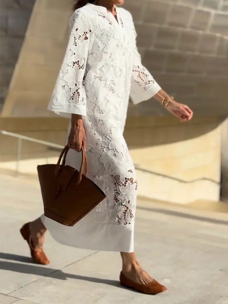 WHITNEY - CONTEMPORARY GLIDE LACE DRESS