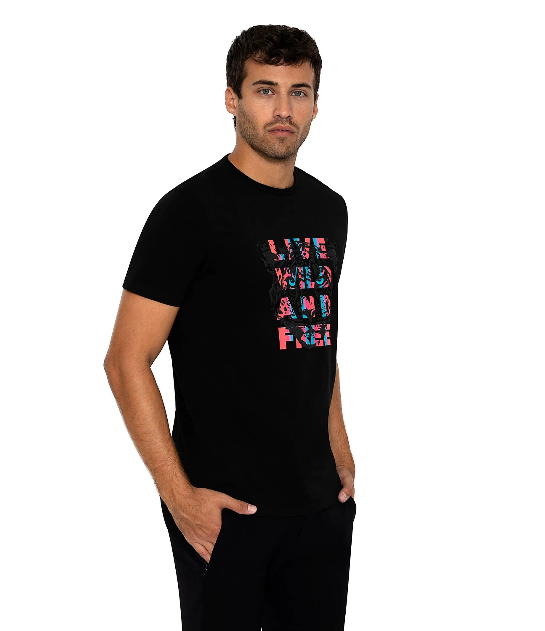 WILD BLACK T-SHIRT