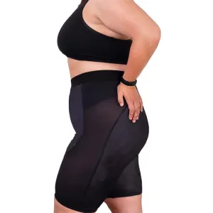 Womens Black Padded Cycling Undershorts