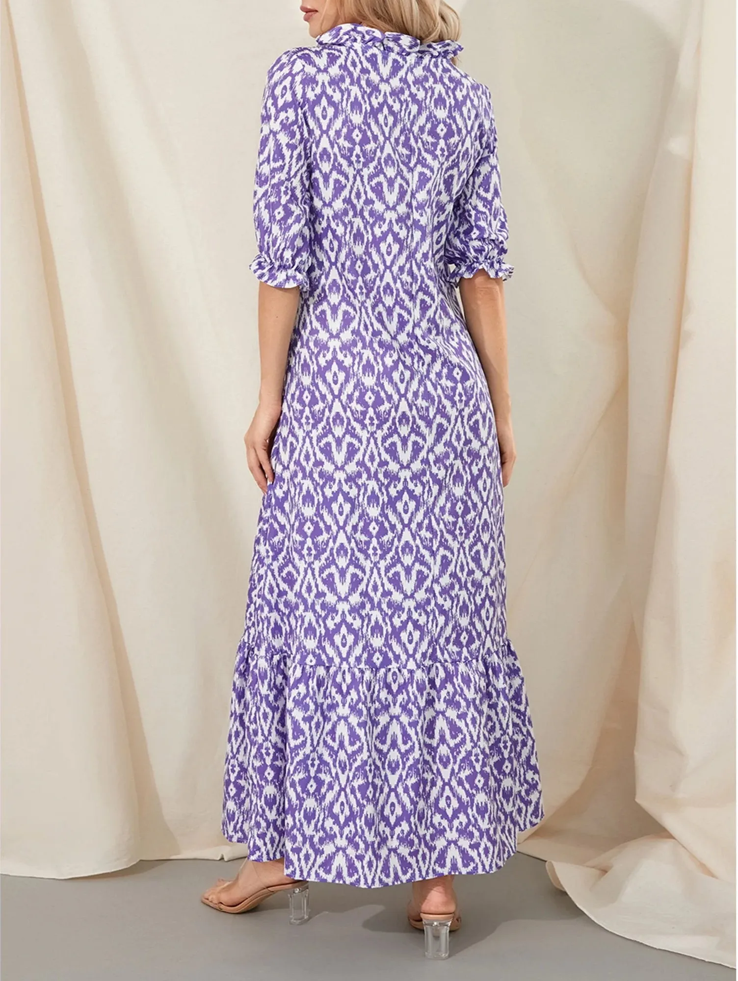 Women's Boho Tassel Summer Dress | Maxi