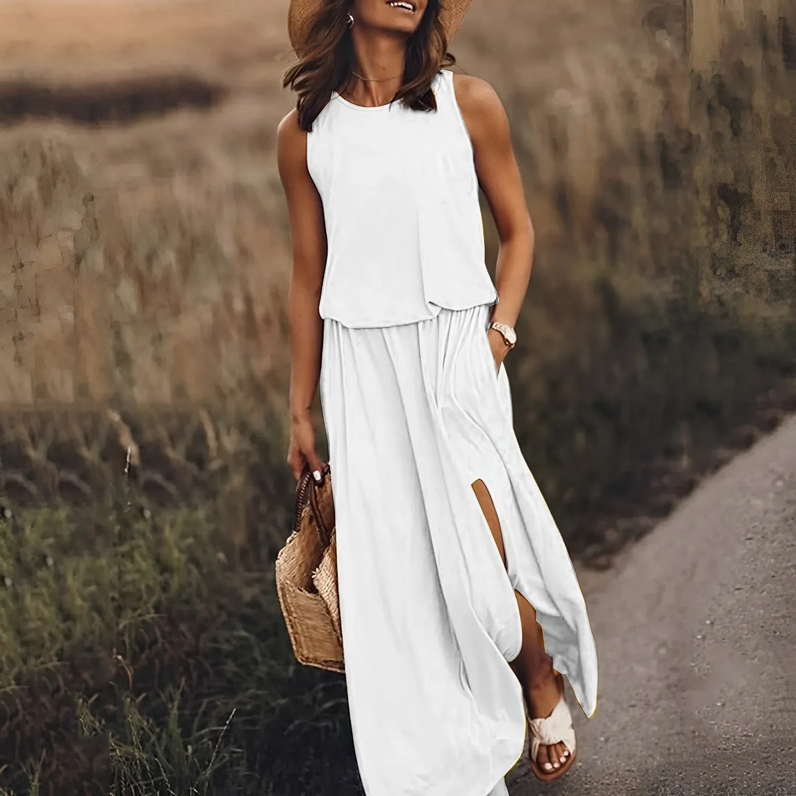 Women's Elegant Colorful Dress - Stylish Design for Any Occasion