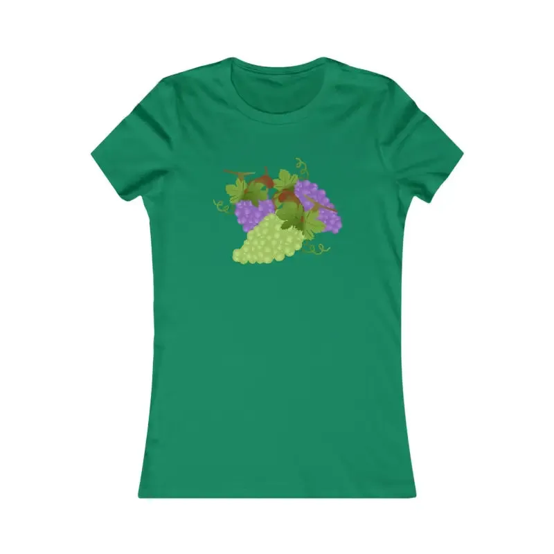 Womens Favorite Tee Vibrant Grapes Chic t Shirt