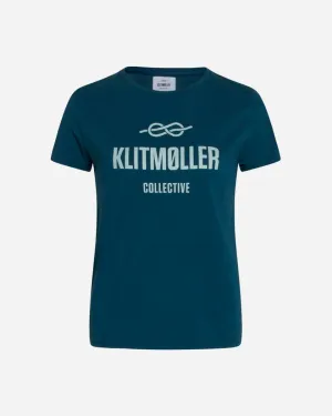Womens Logo Tee - Petrol