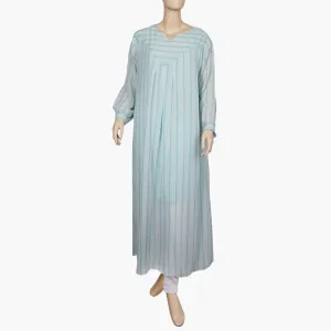 Women's Long Maxi - Cyan