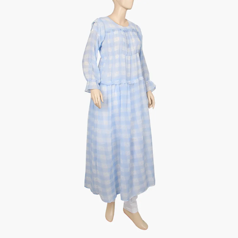 Women's Long Maxi - Light Blue