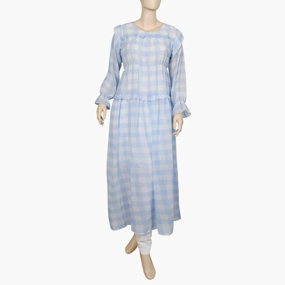 Women's Long Maxi - Light Blue