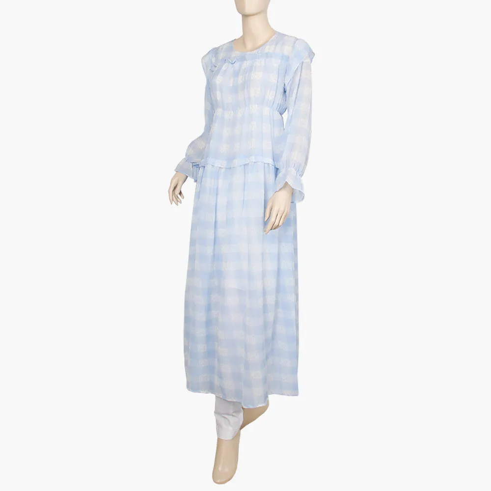 Women's Long Maxi - Light Blue