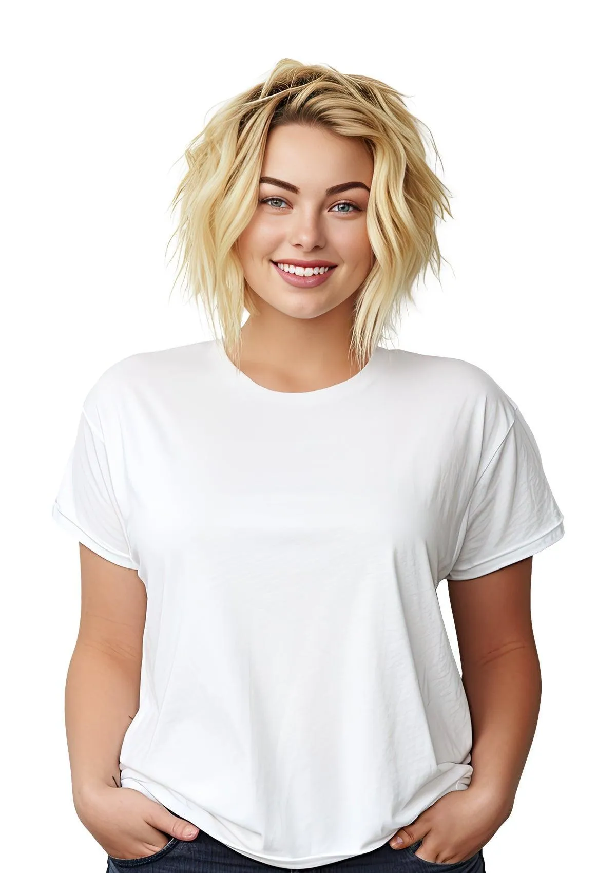 Women's Patriotic Boyfriend Cut T-Shirt Bundle - Red, Blue, White
