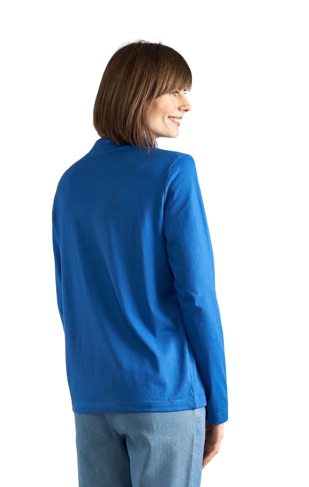 Women's Relaxed fit Long Sleeved Turtleneck Top