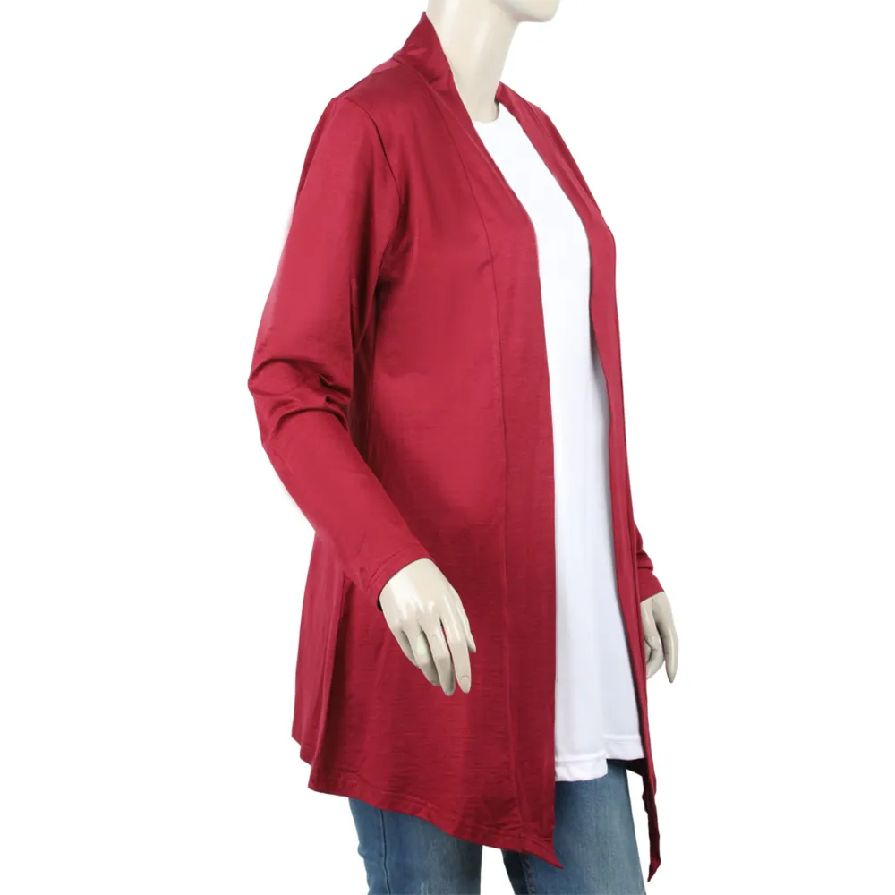 Women's Shrug - Maroon