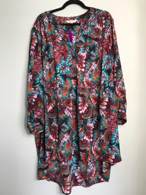 Womens Size 3XL Misses Green Dress