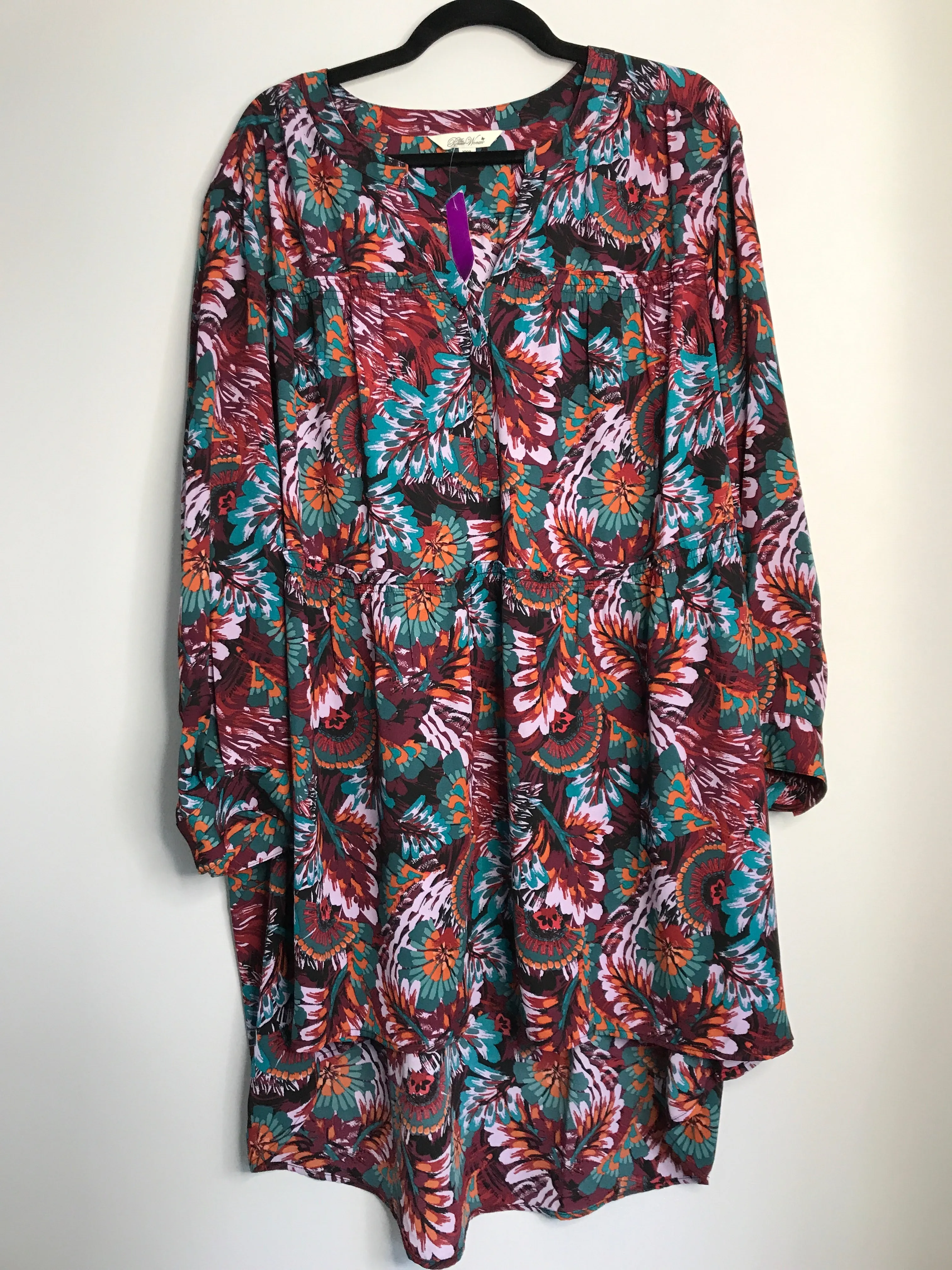 Womens Size 3XL Misses Green Dress
