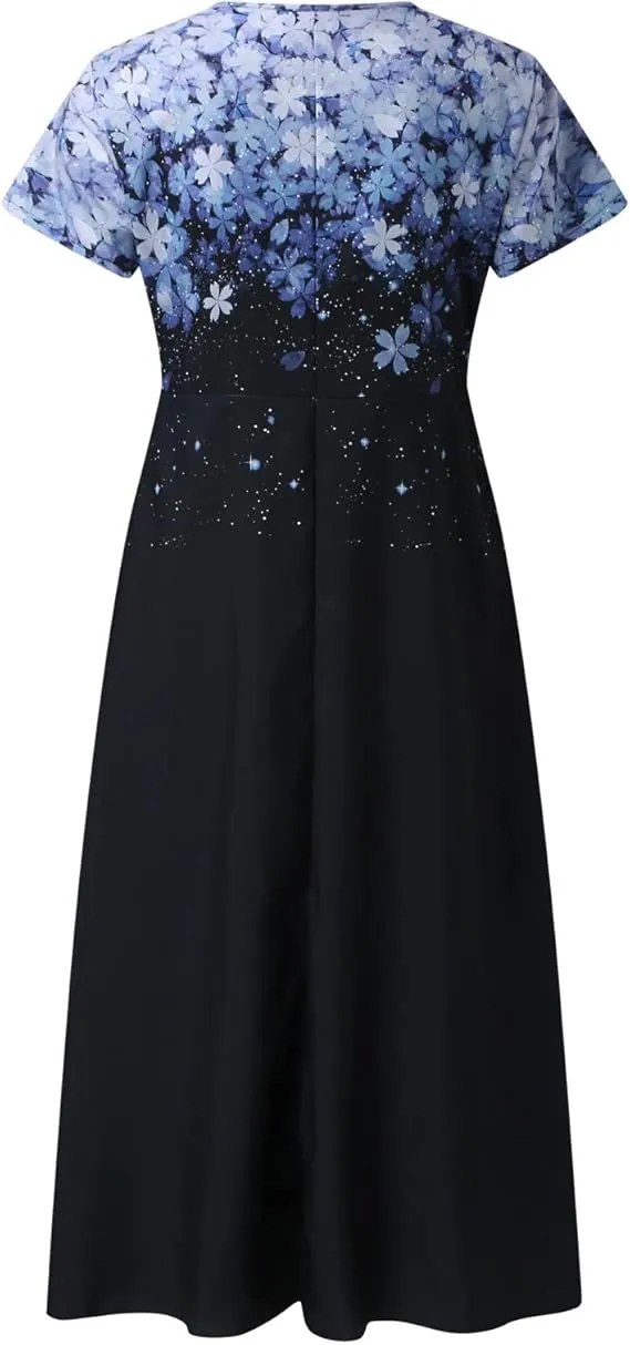 Women's Sparkly Evening Party Dress | Maxi