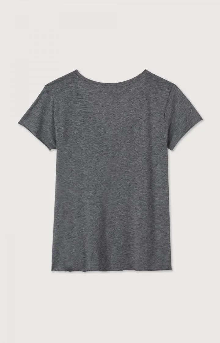 WOMEN'S T-SHIRT SS JACKSONVILLE - CHARCOAL MELANGE