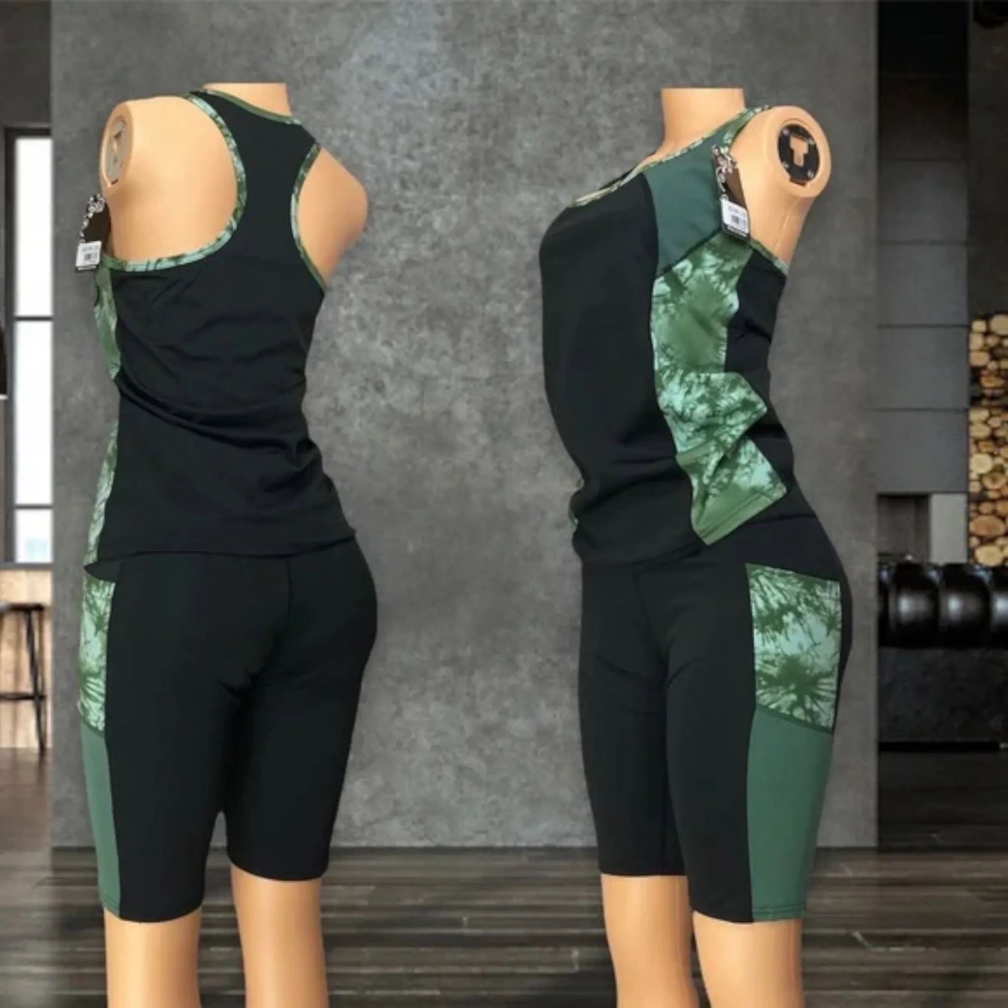 Women's Yoga, Workout, Gym, Running, jogging top & shorts set