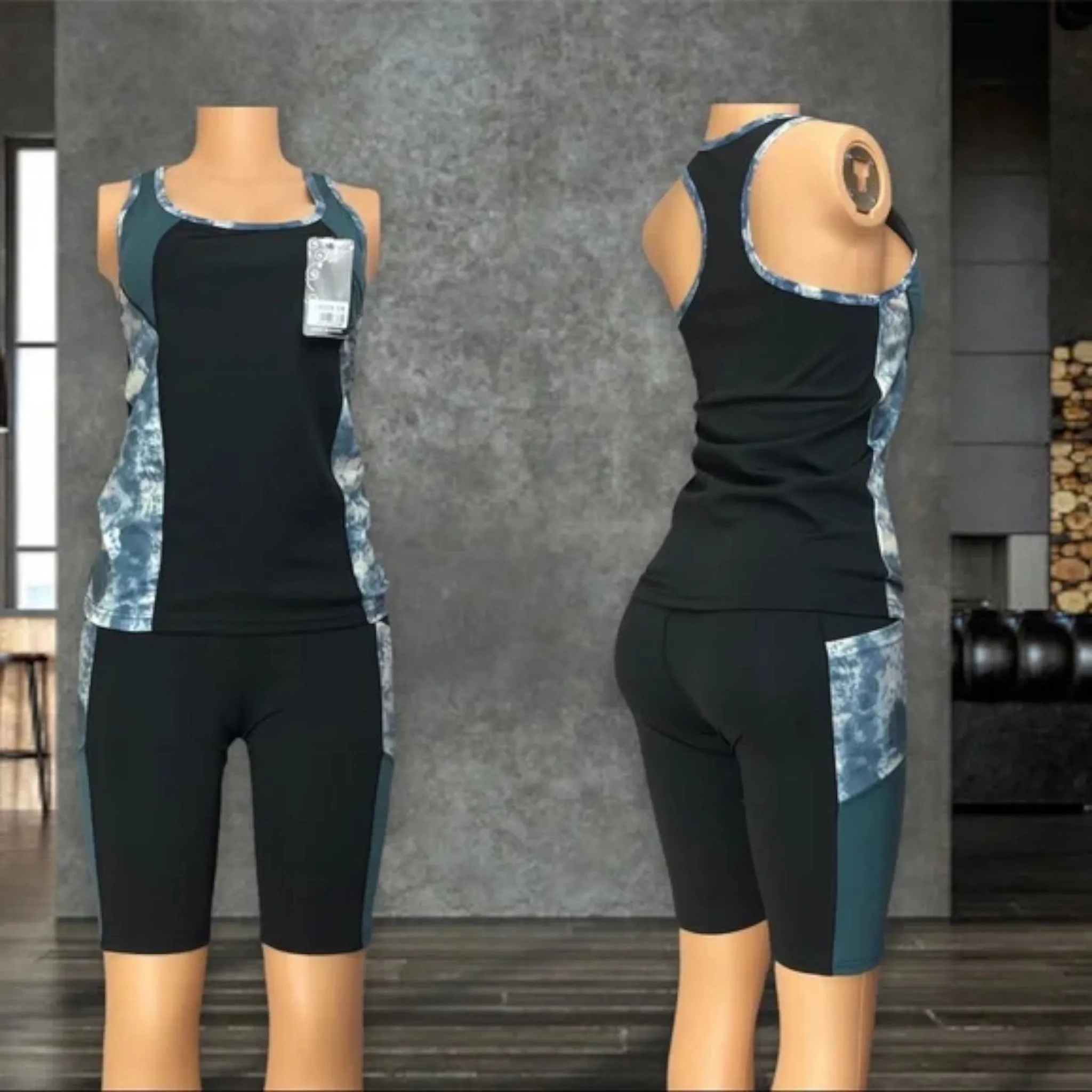 Women's Yoga, Workout, Gym, Running, jogging top & shorts set