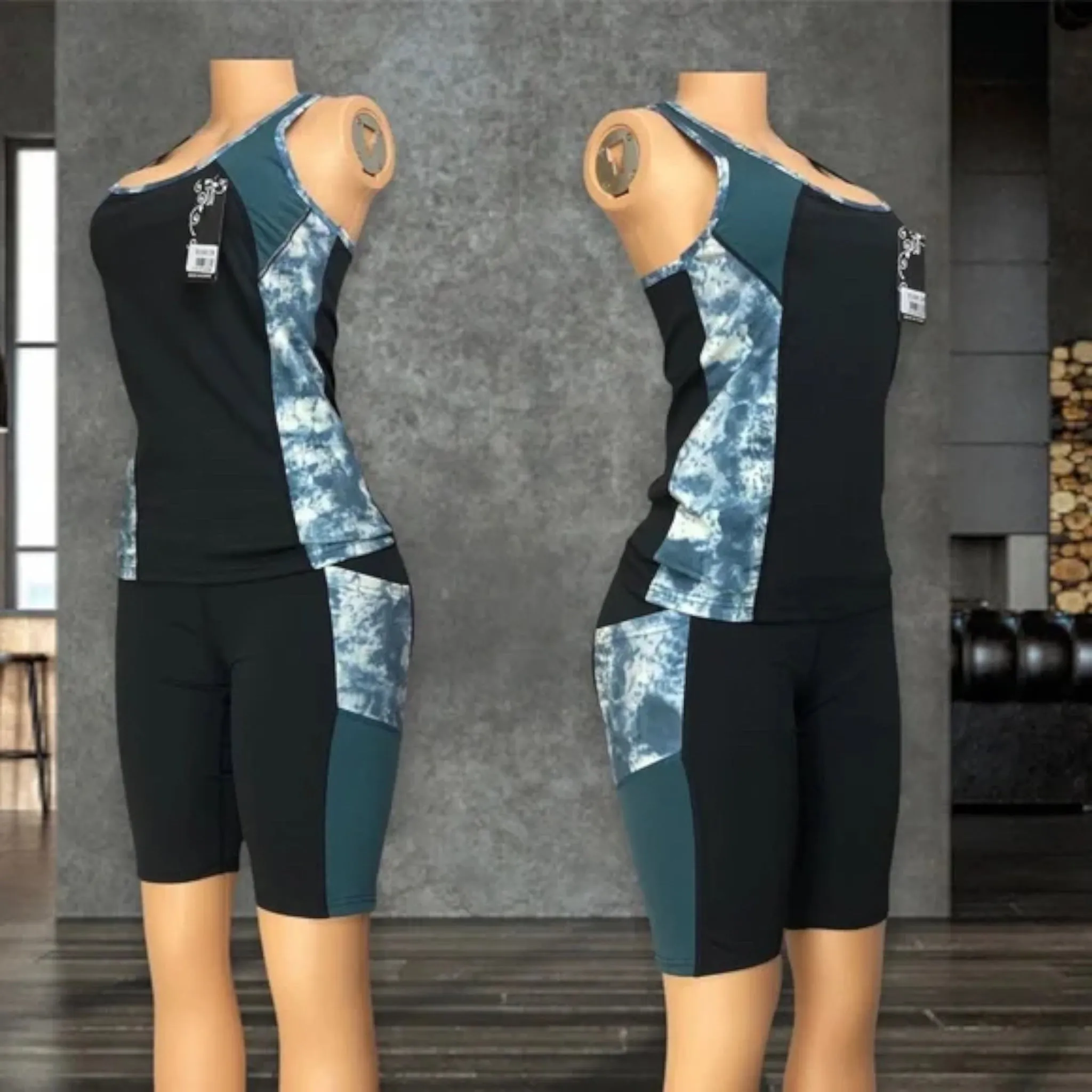 Women's Yoga, Workout, Gym, Running, jogging top & shorts set